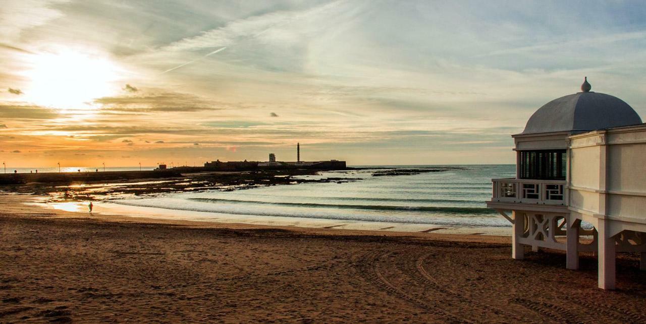 Caleta Beach 加的斯 外观 照片