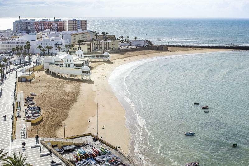 Caleta Beach 加的斯 外观 照片